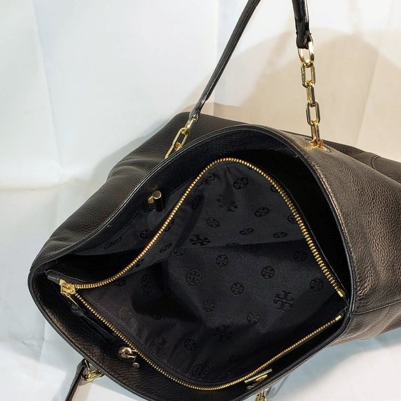 Tory Burch - Whipstitch Logo Tote, leather, excellent condition - Picture 10 of 14